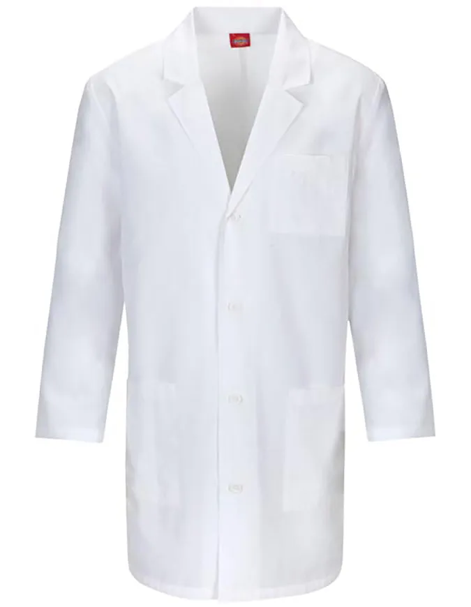 Dickies EDS 37 Inch Unisex Long Three Pocket Medical Lab Coat