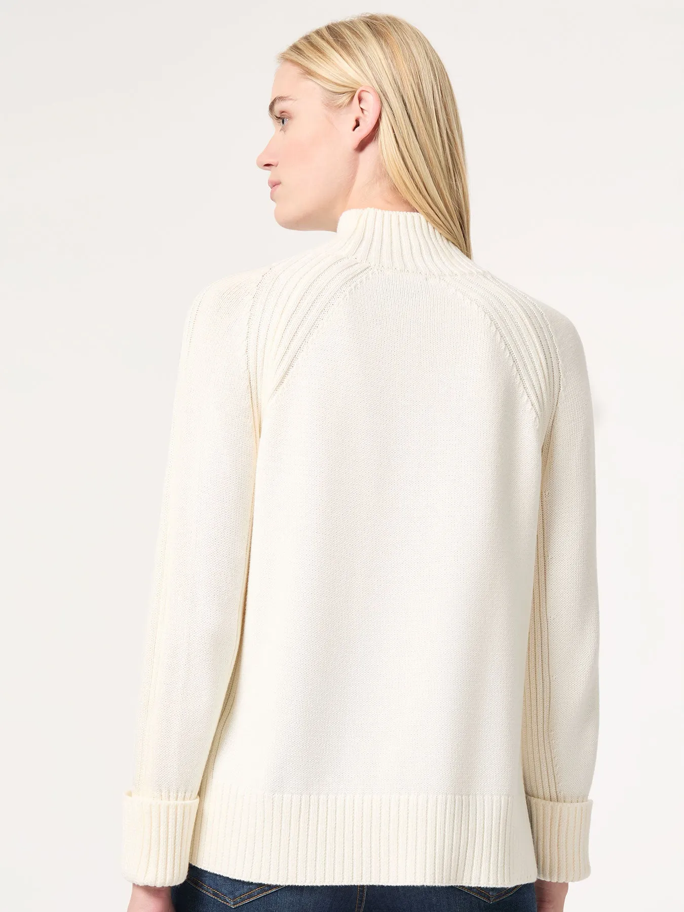 Directional Ribbed Sweater