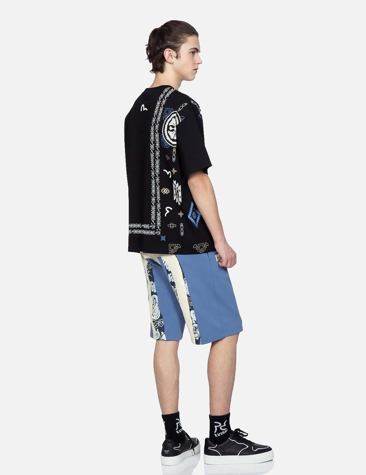 Double Daicock Print Sweat Shorts