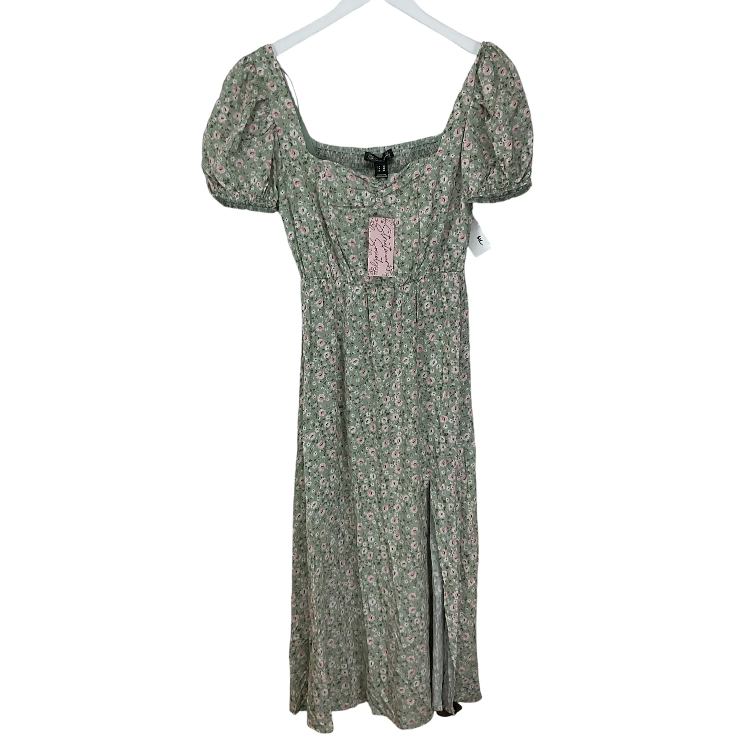 Dress Casual Maxi By Clothes Mentor In Green, Size: M