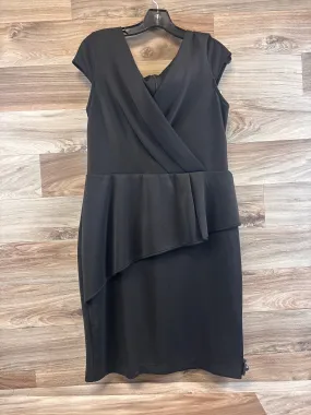 Dress Casual Midi By Marina In Black, Size: L