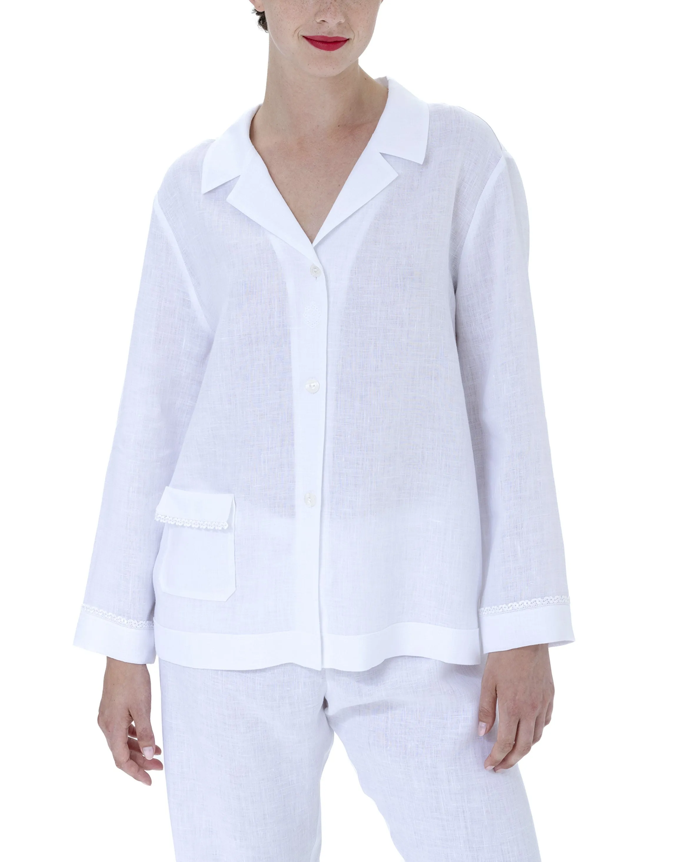 Eleni Classic Linen Pyjamas (In stock, 3 day delivery)