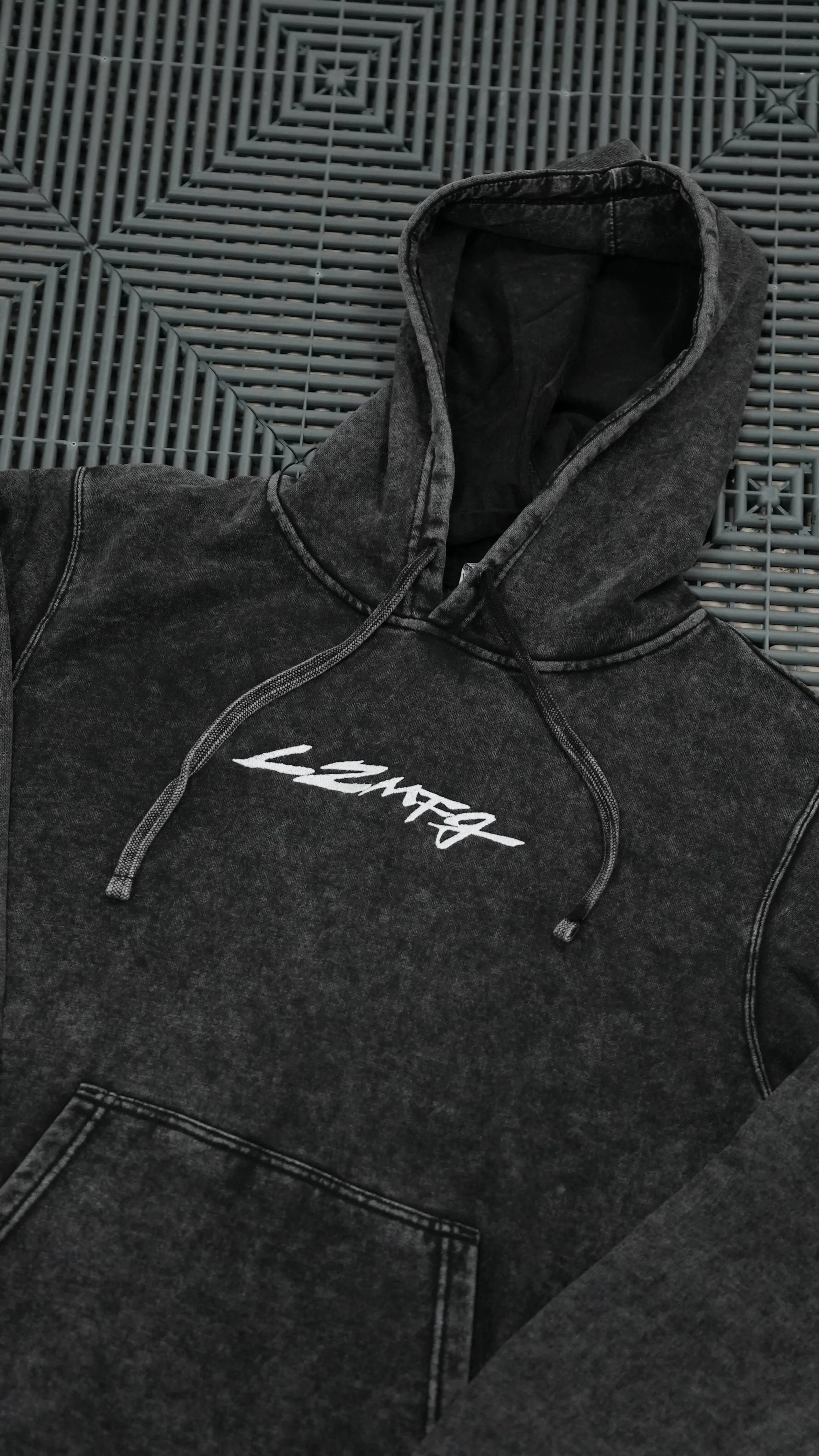 Emblem Embroidered Hoodie