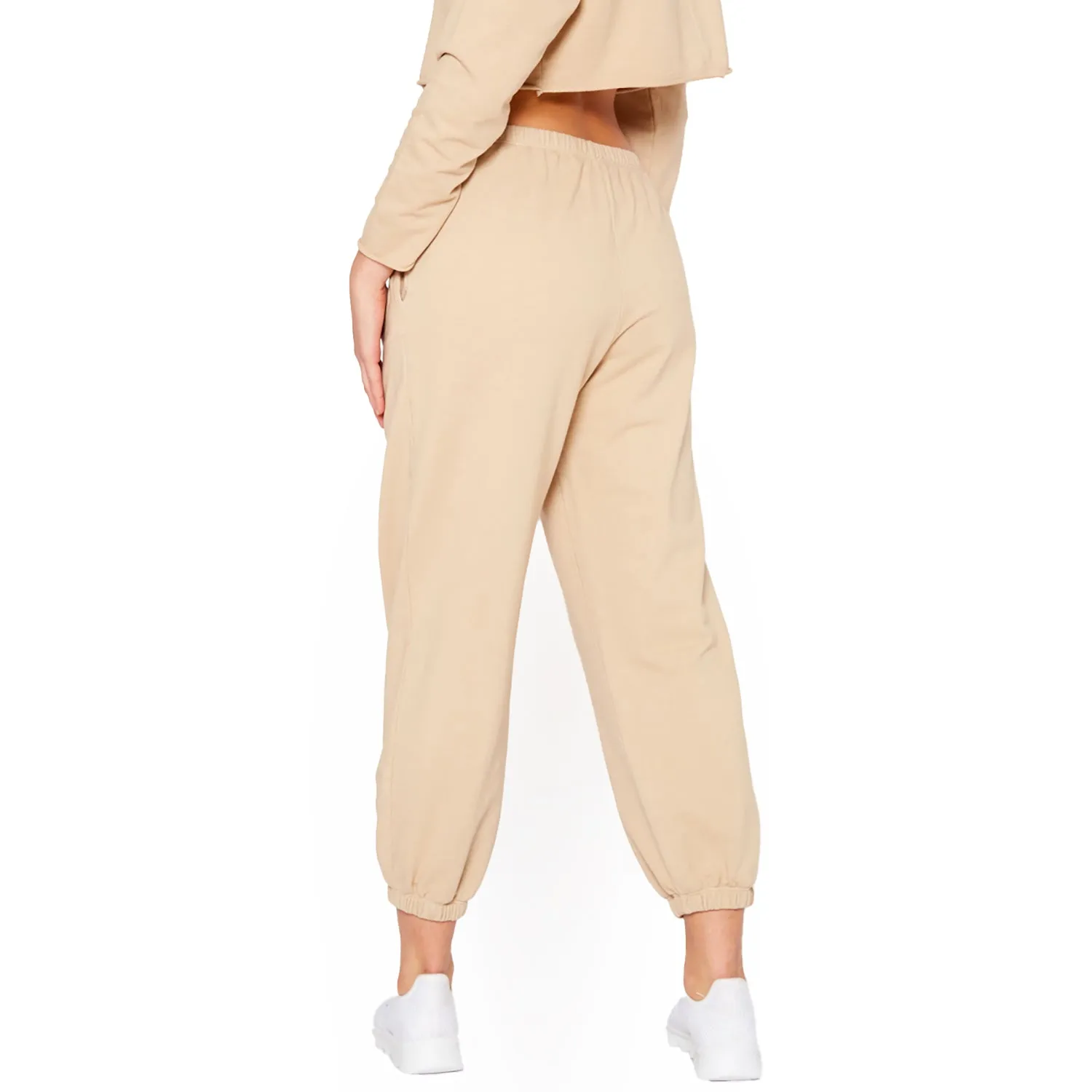 Essential French Terry Sweatpants In Khaki