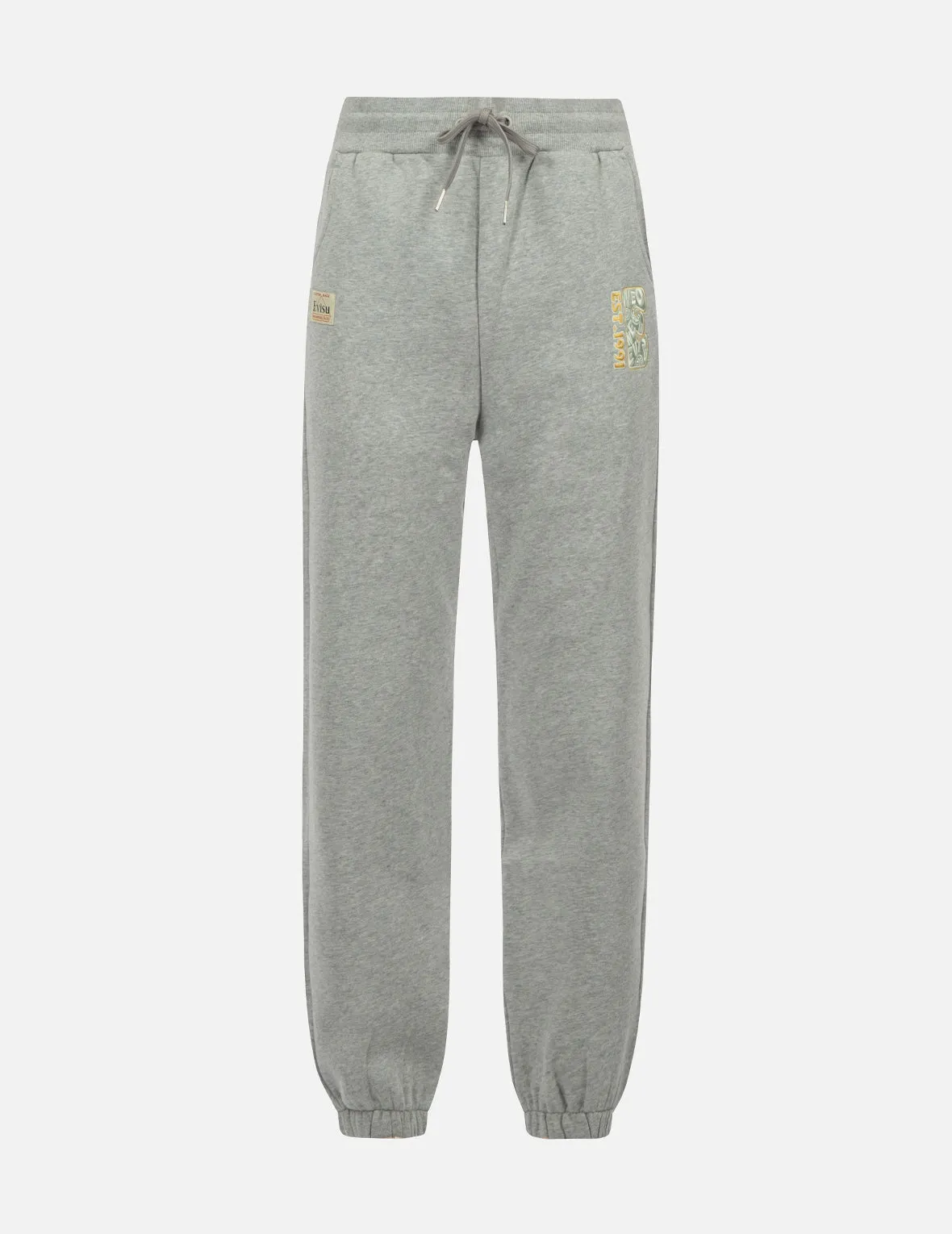 EVISU Squad Embroidery Sweatpants