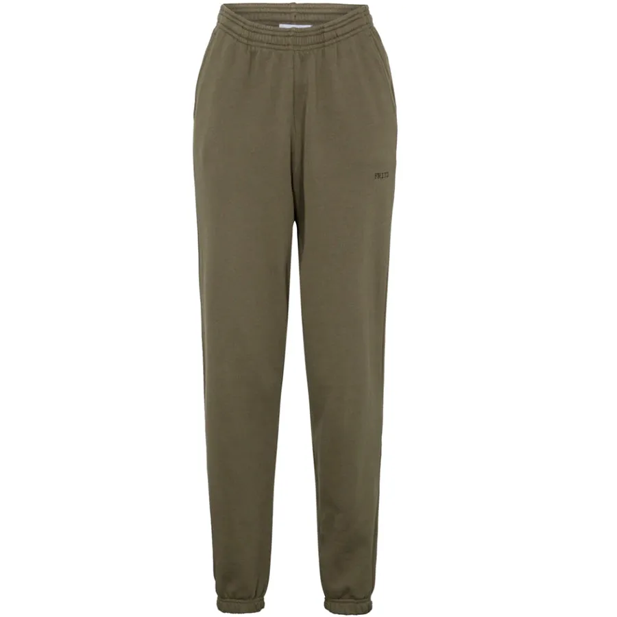 FRITZ COTTON SWEATPANTS IN OLIVE