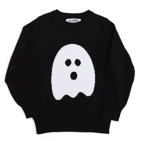 Ghost Pullover Sweater - Black