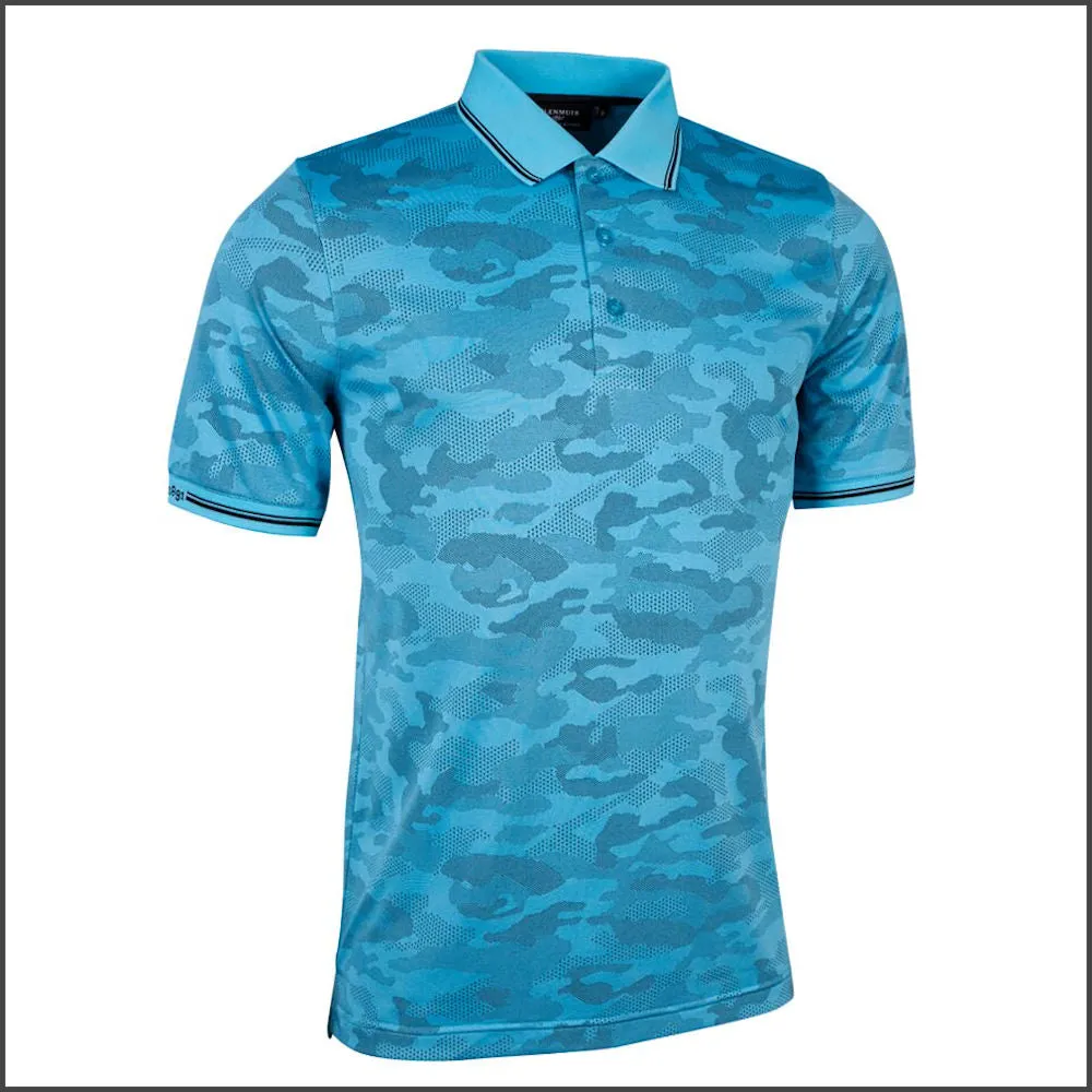 Glenmuir Brody Camo Performance Polo Shirt//