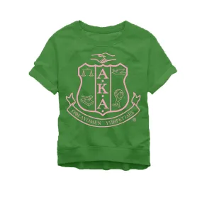 Green Short-sleeved Sweatshirt