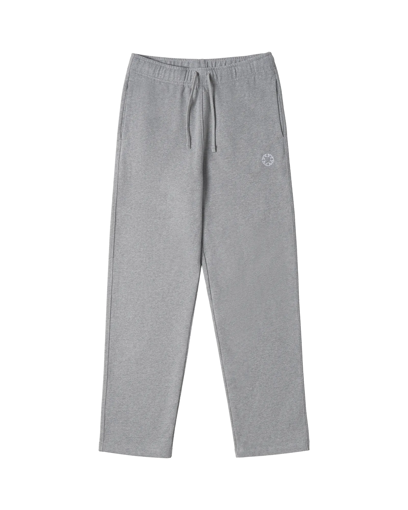 GREY STRAIGHT LEG SWEATPANTS