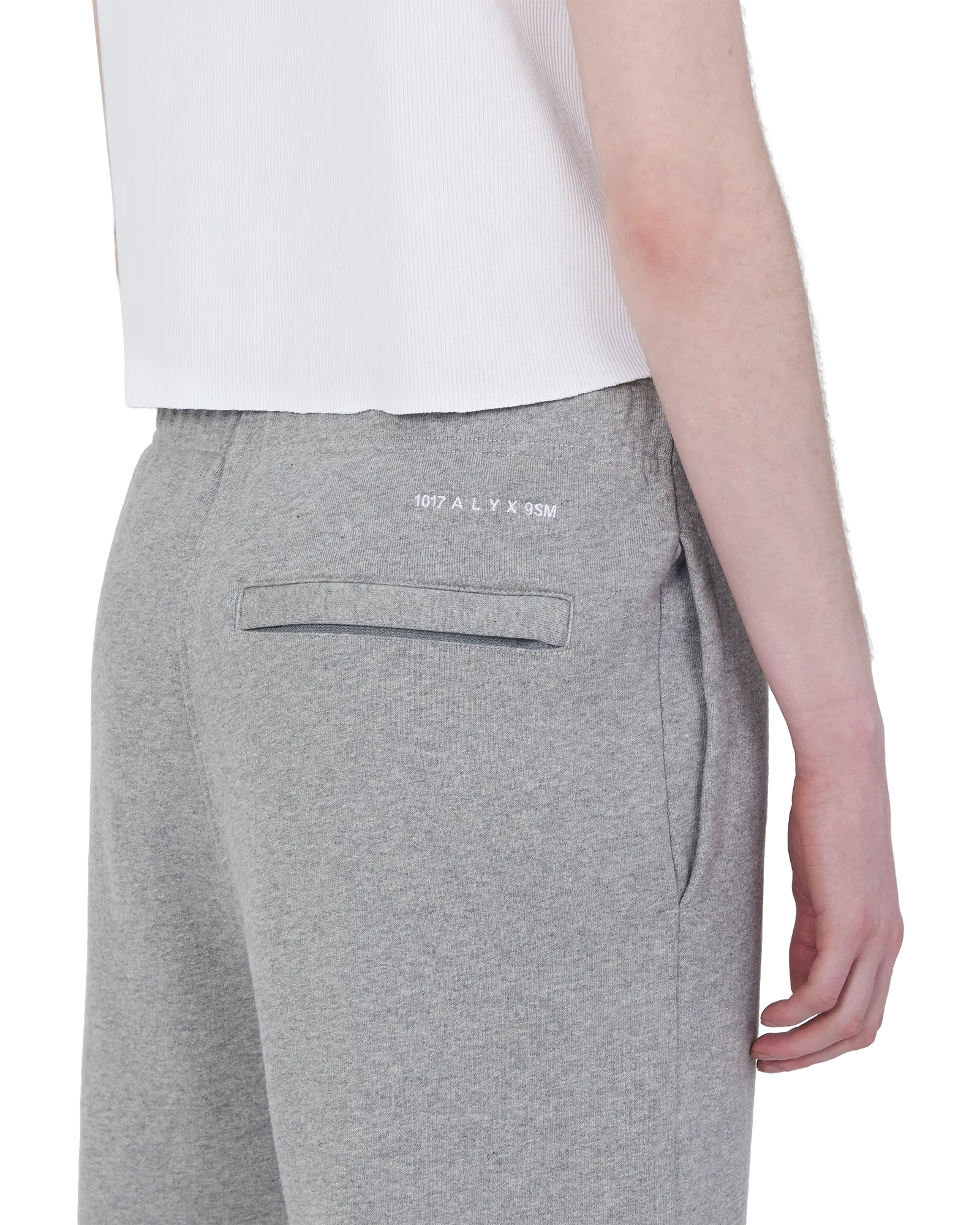 GREY STRAIGHT LEG SWEATPANTS