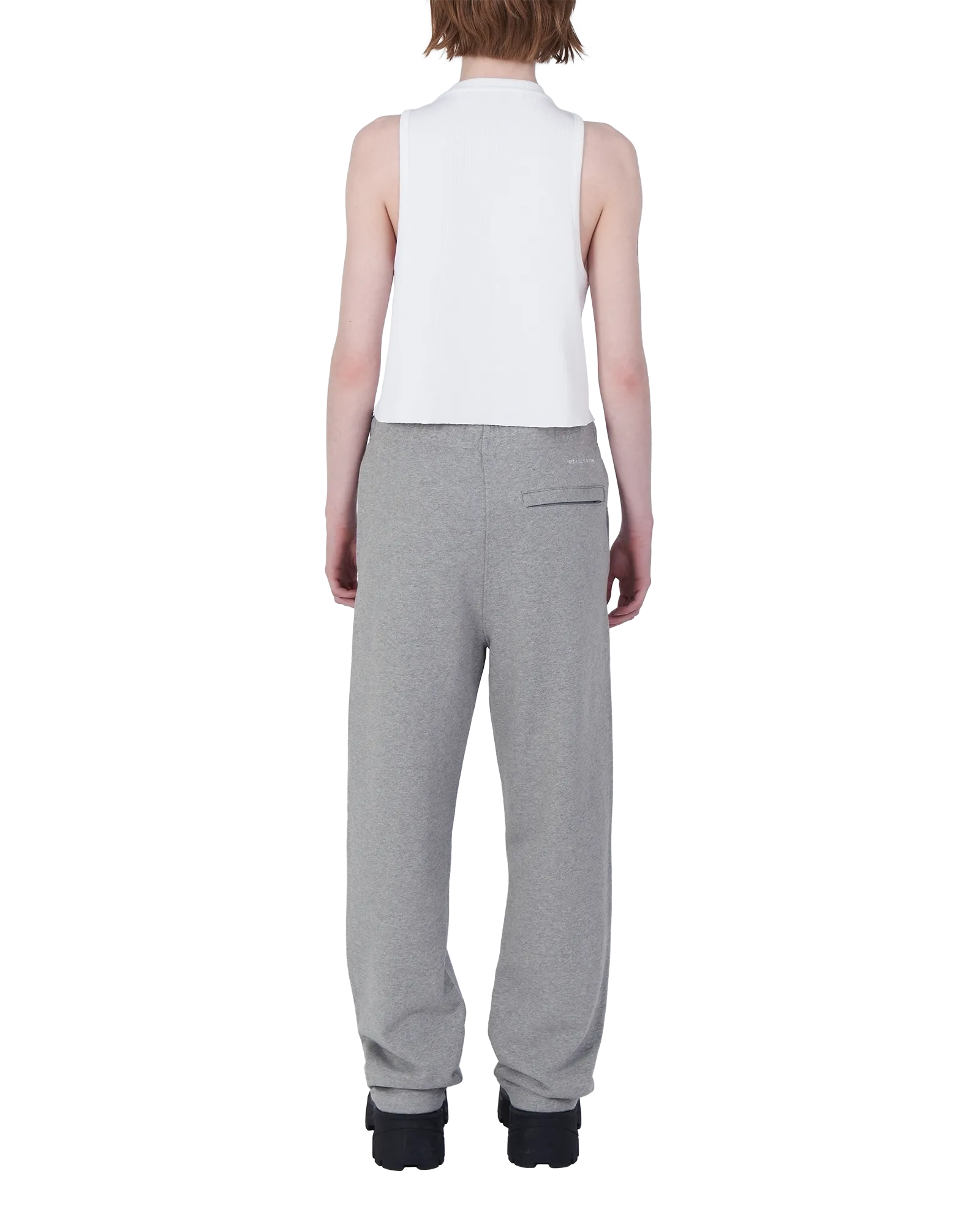 GREY STRAIGHT LEG SWEATPANTS