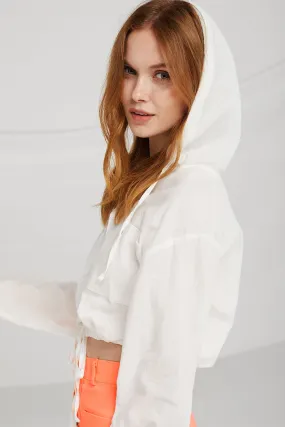 Hanna Hoodie Crop Shirt