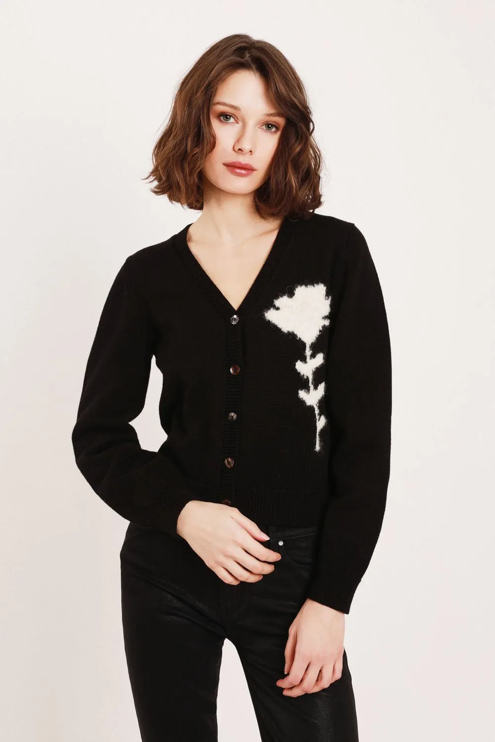 Harper Flower Cardigan