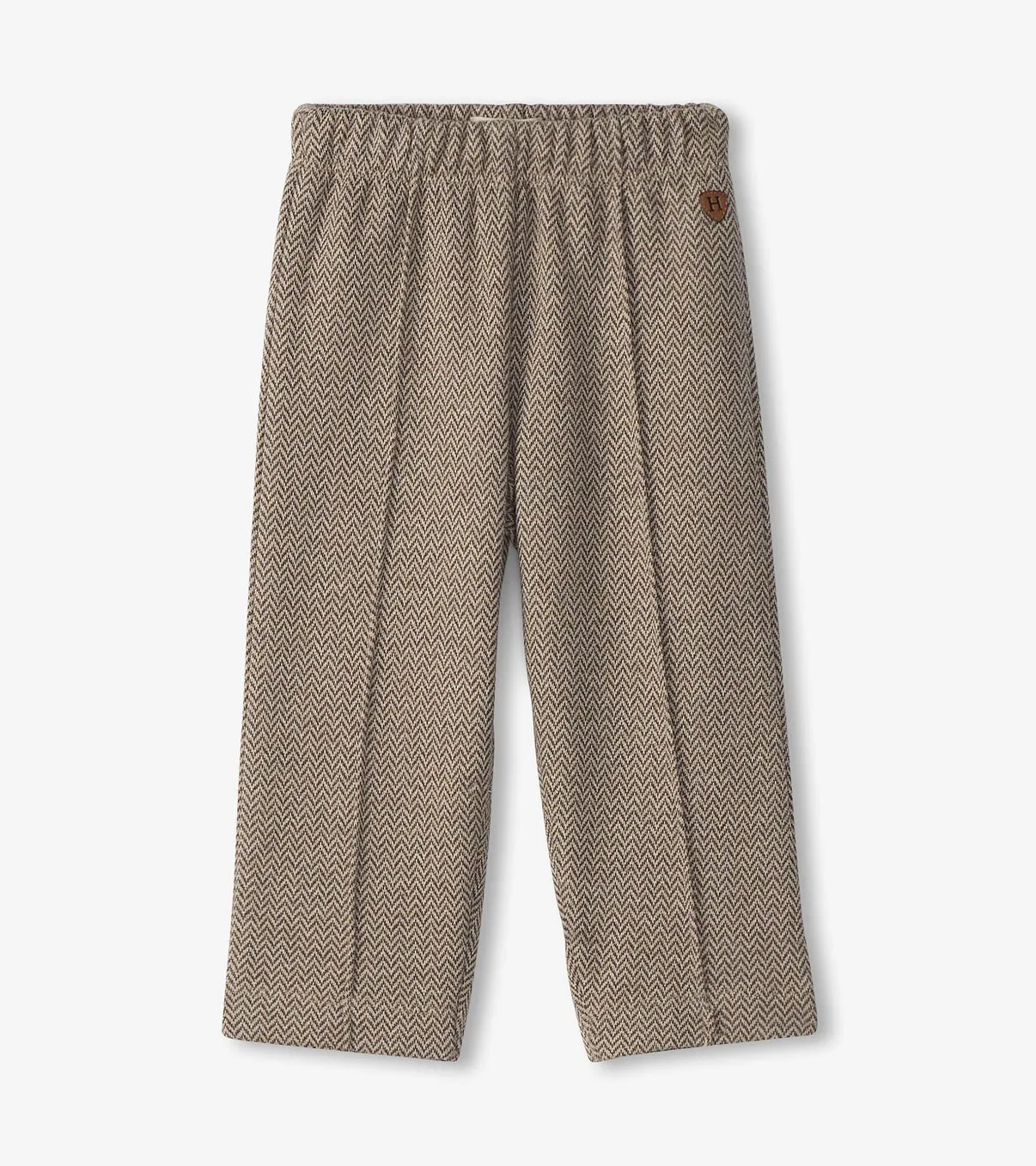 Hatley Herringbone Pants in Brown Sugar