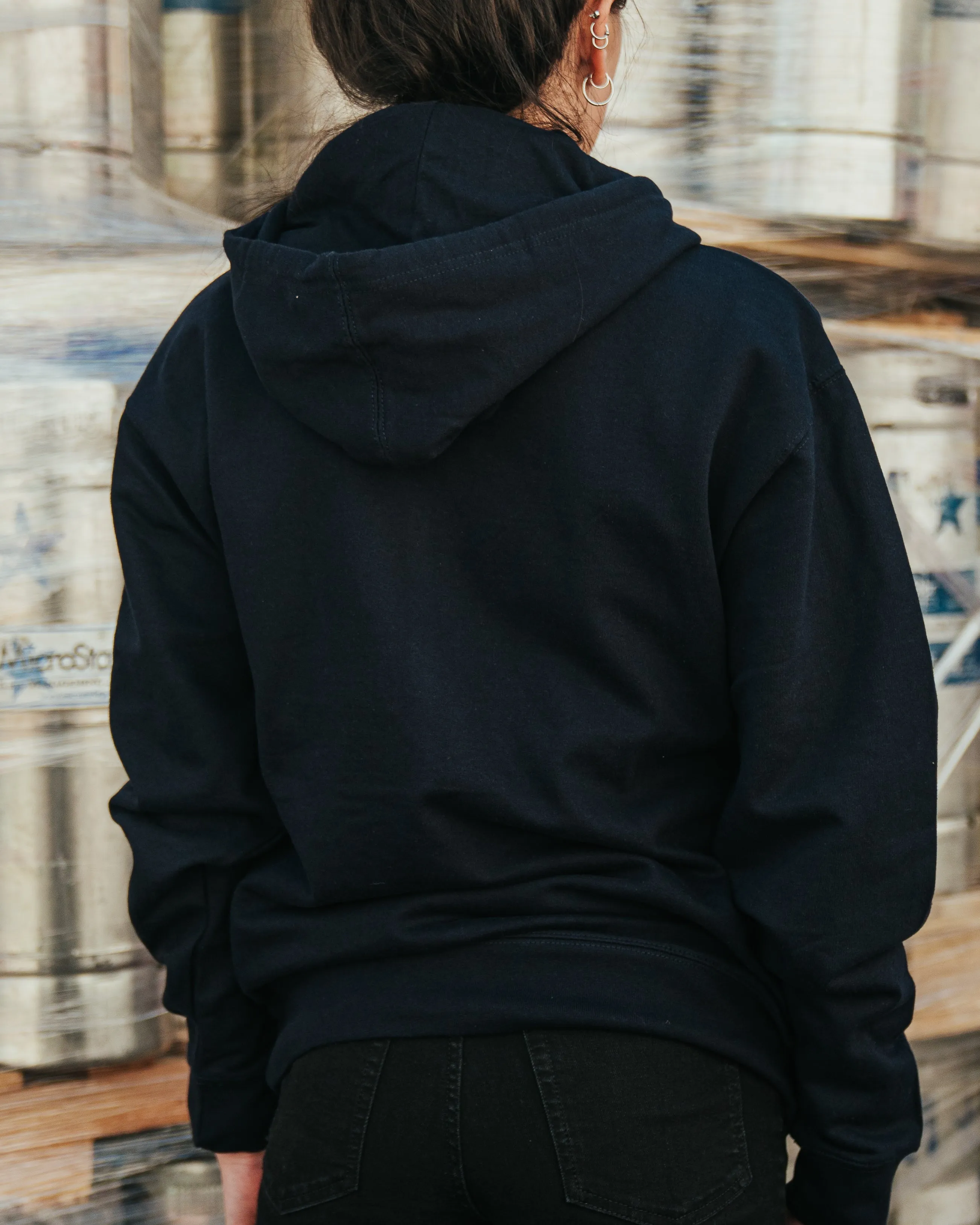 Hazy Blues Navy Hoodie