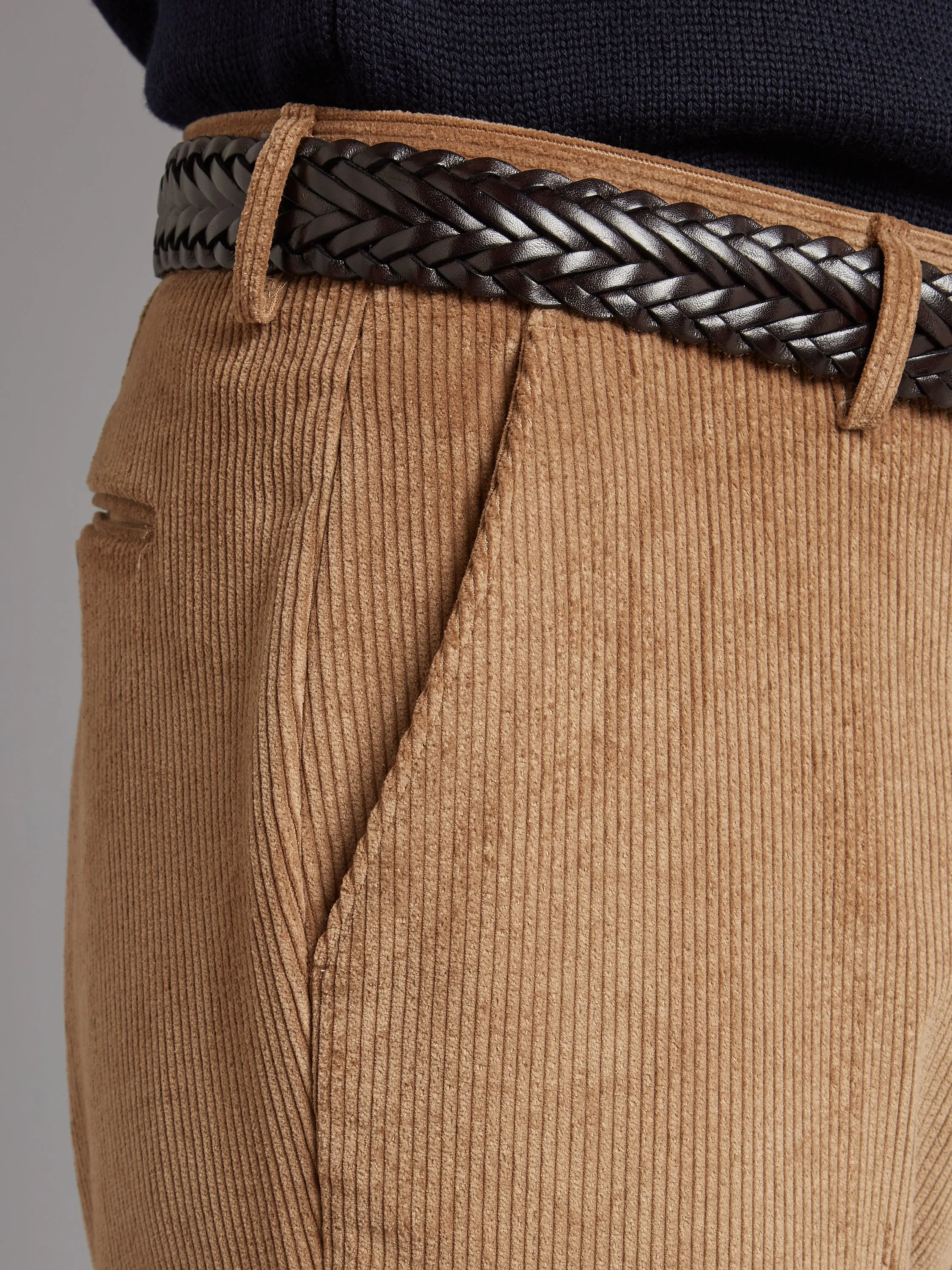 Heavyweight Corduroy Pants- Beige