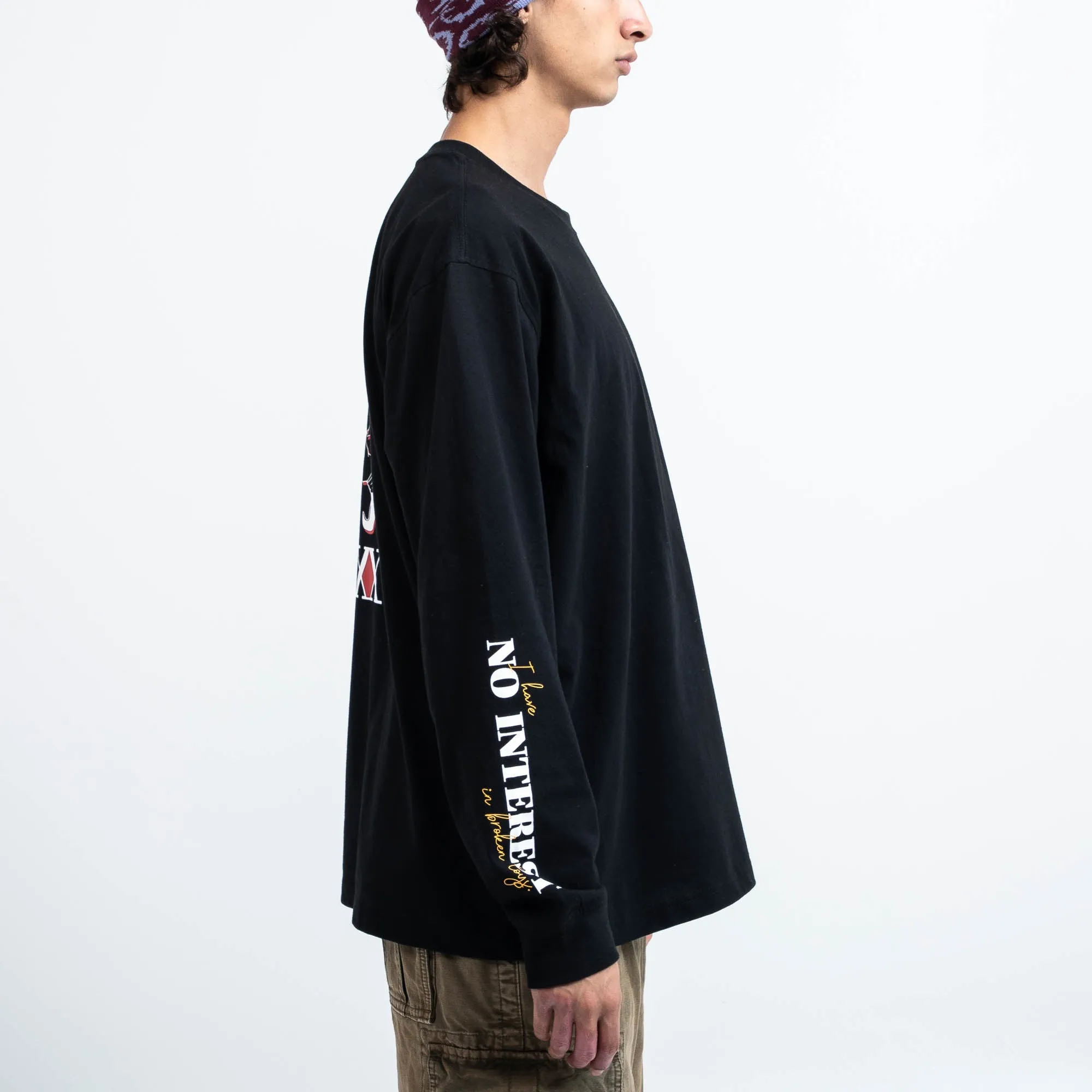 Hisoka No Interest Black Long Sleeve