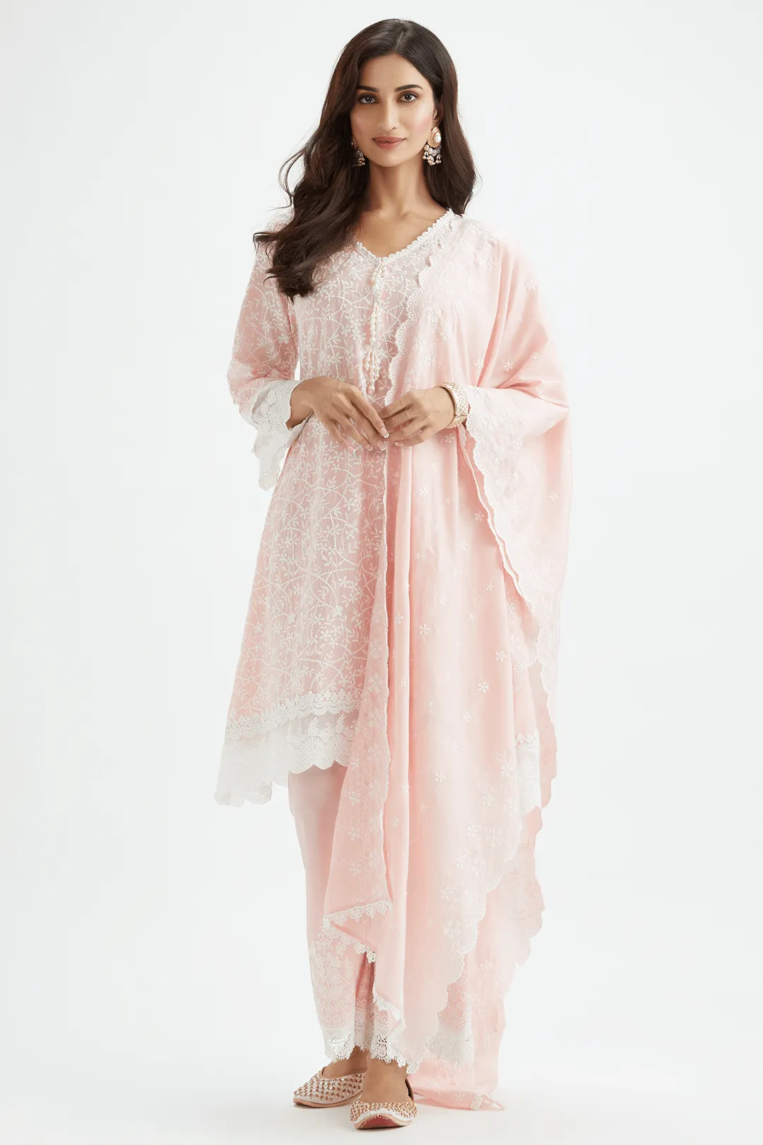 Humming Bird Pink Kurta