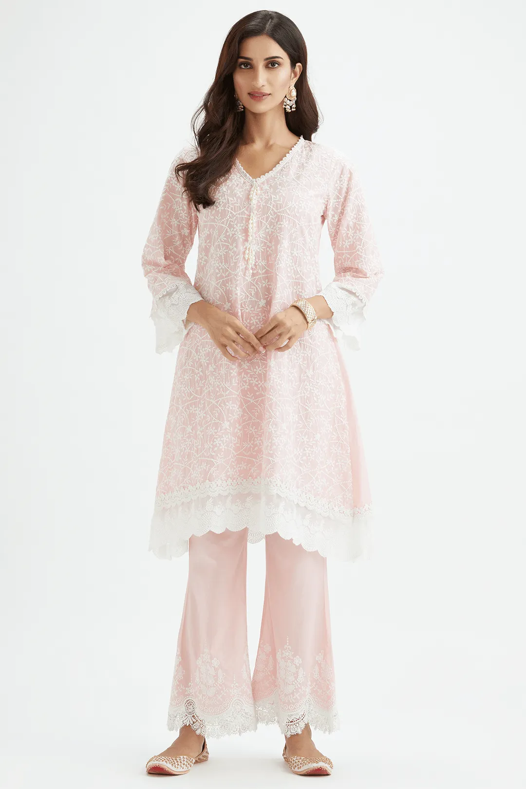 Humming Bird Pink Kurta