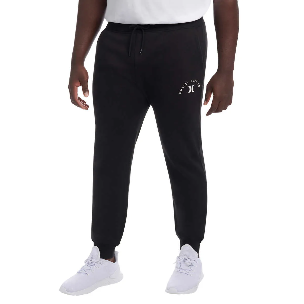 Hurley Men’s Ultra Soft Cotton Blend Fleece Casual Active Pants Joggers