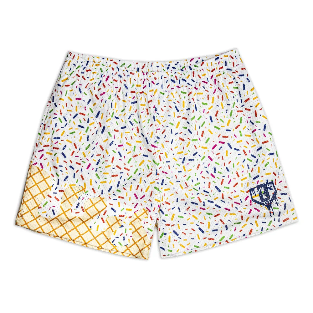 Ice Cream Youth Shorts - Vanilla