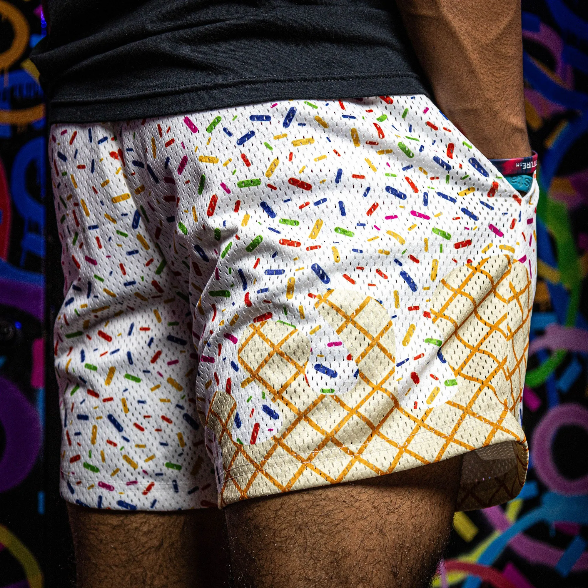 Ice Cream Youth Shorts - Vanilla