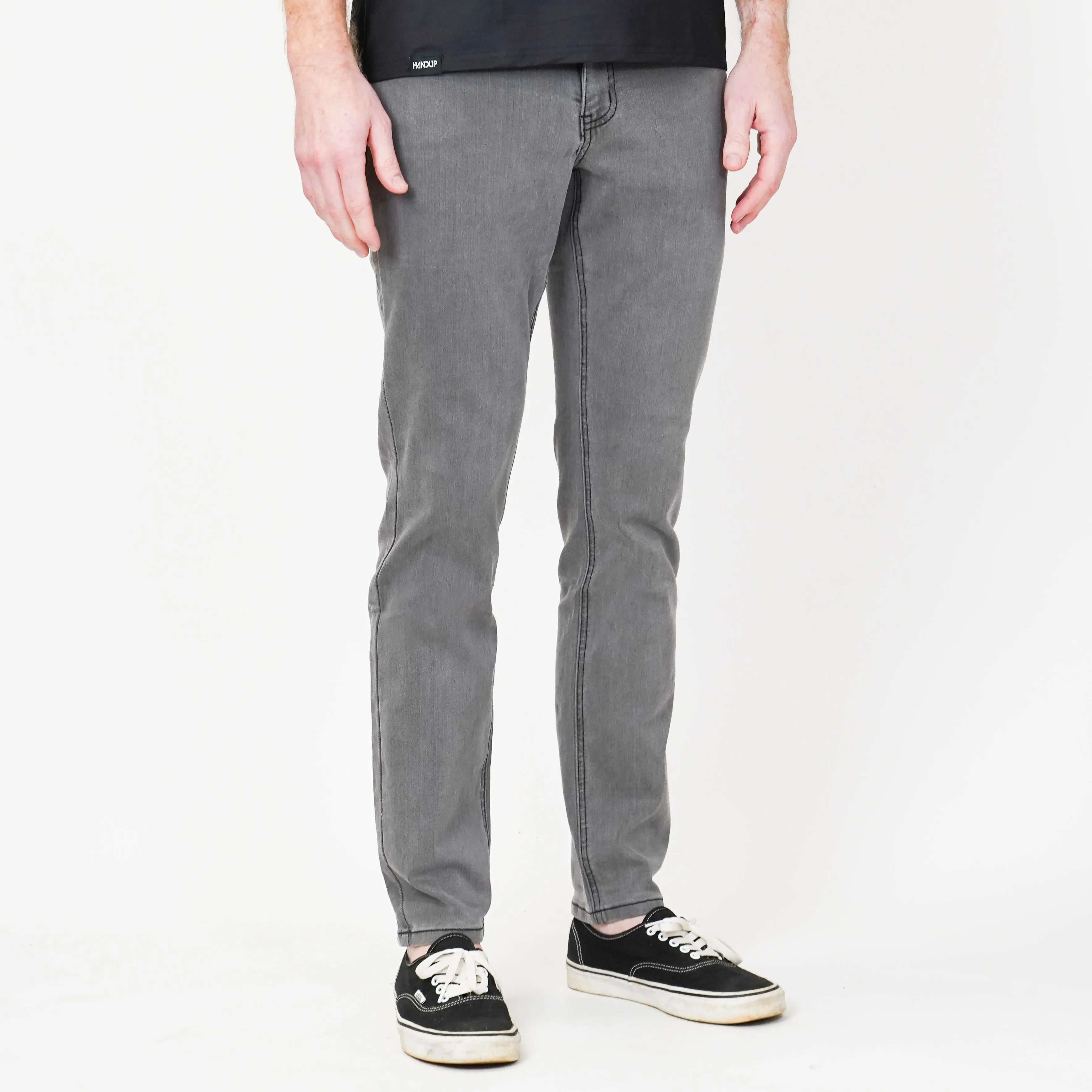 Jean Pants - Faded Grey