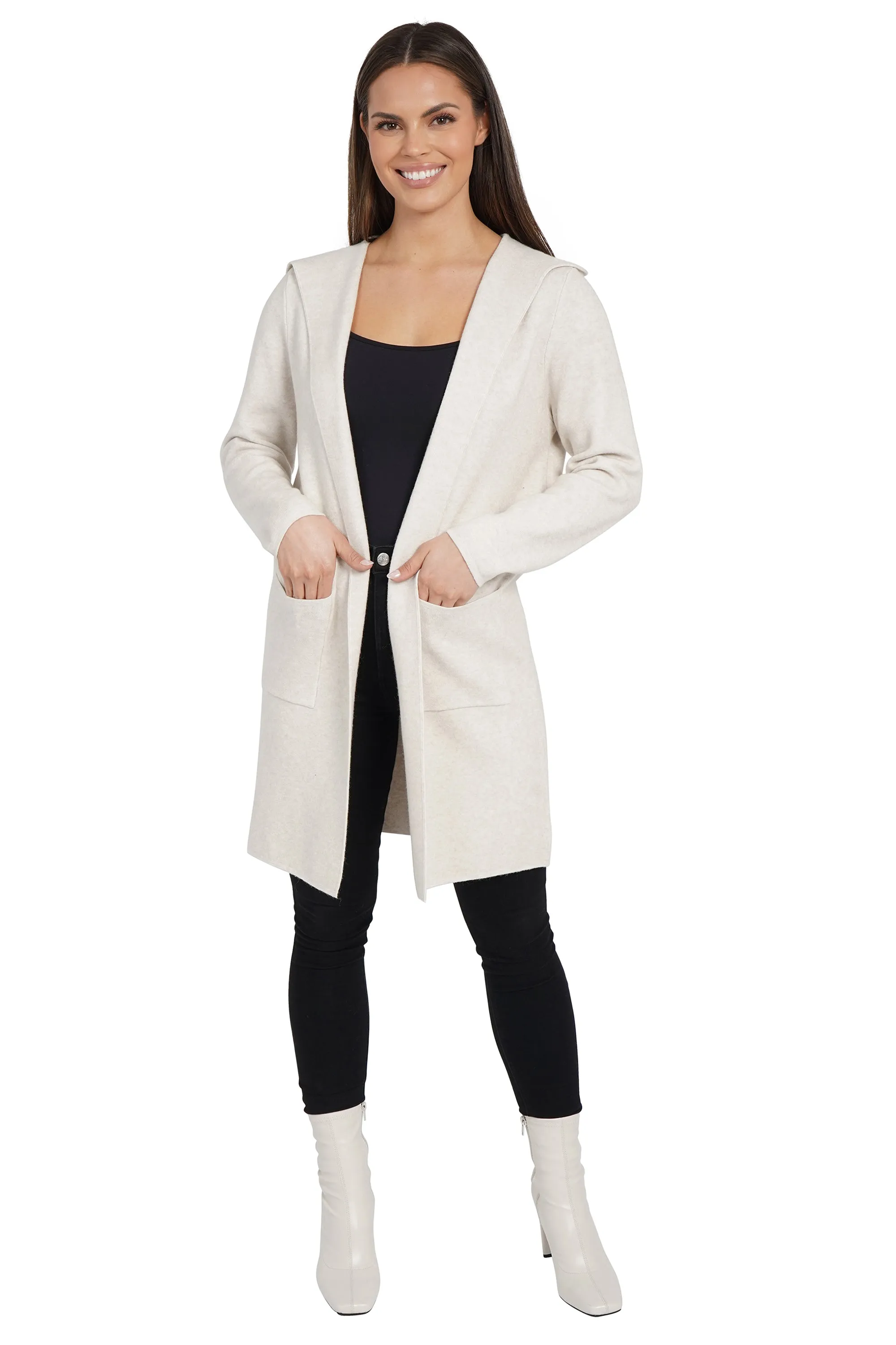 Jennifer Hooded Cardigan