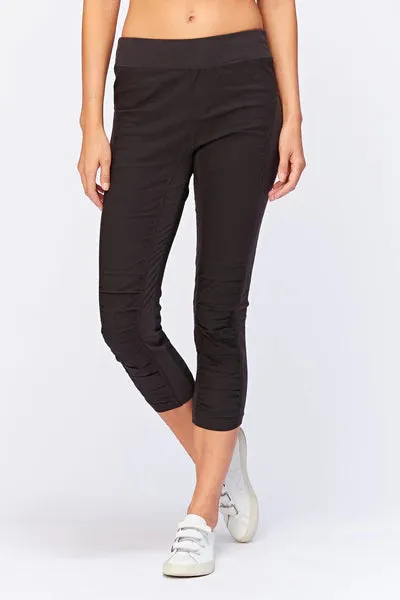 Jeter Crop Legging | Black