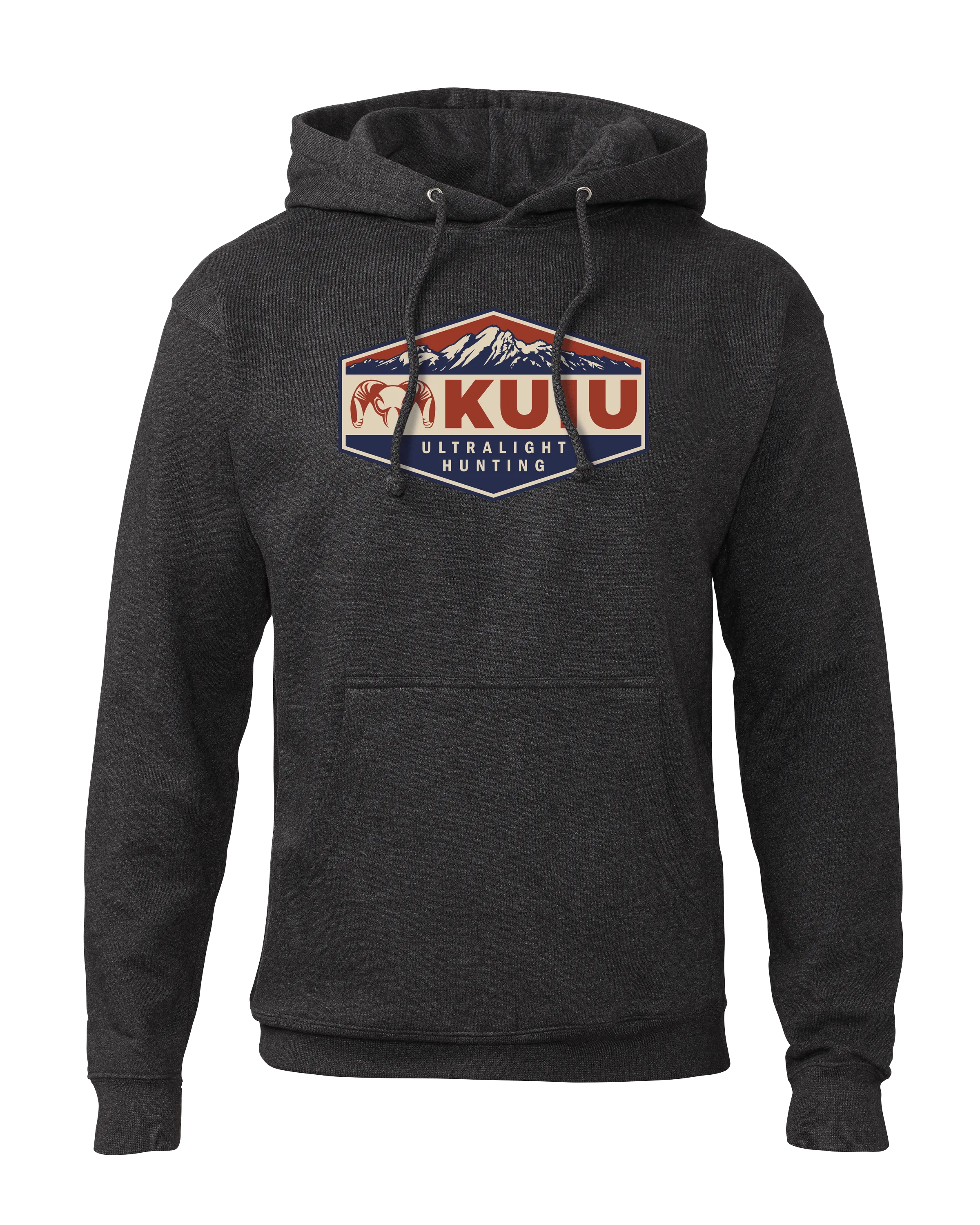 KUIU Mountain Patch Hoodie | Charcoal