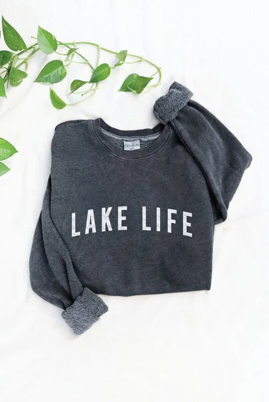 Lake Life Mineral Graphic Sweatshirt