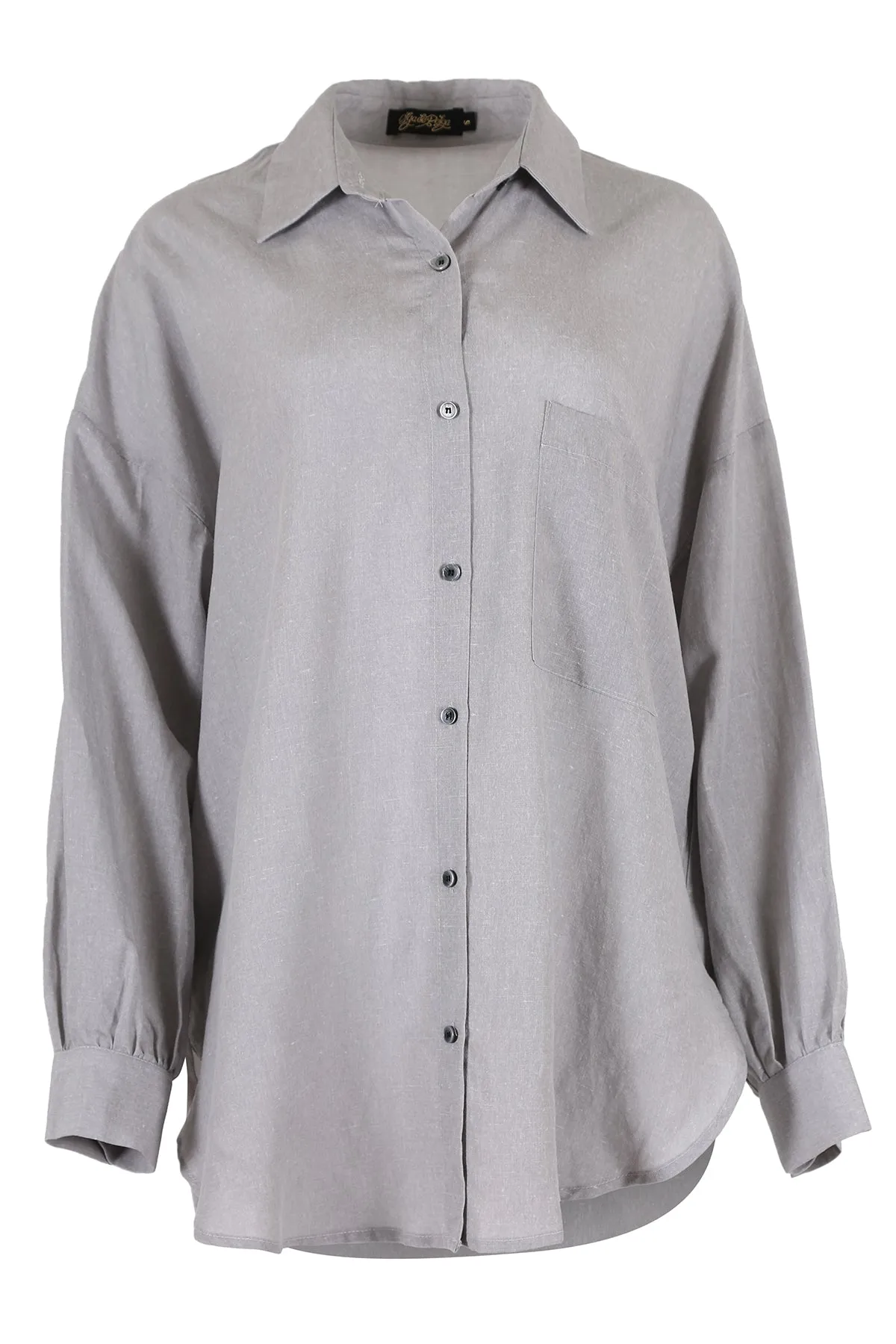 Le Bon Luminary Shirt Cloud in Linen Blend