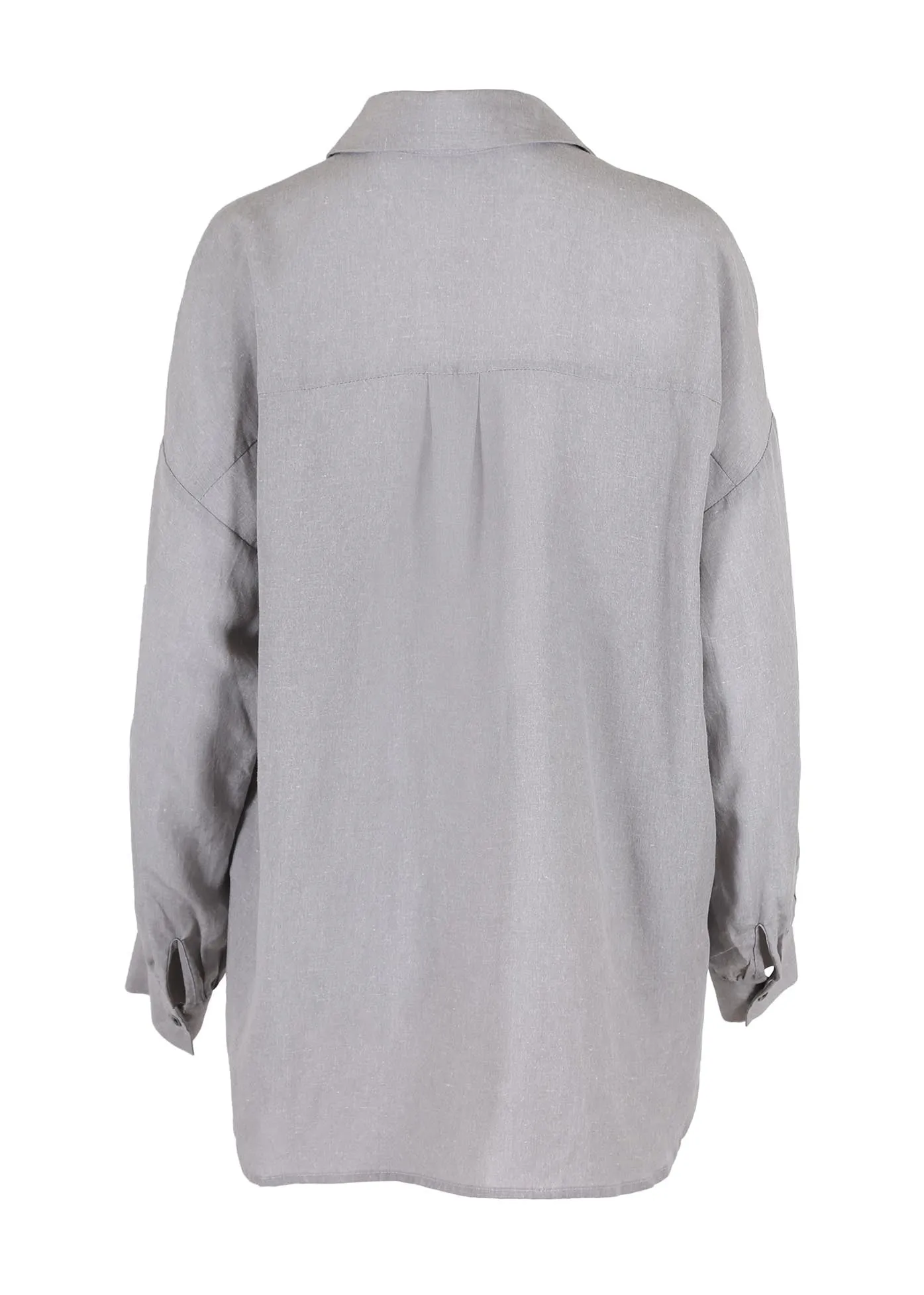 Le Bon Luminary Shirt Cloud in Linen Blend