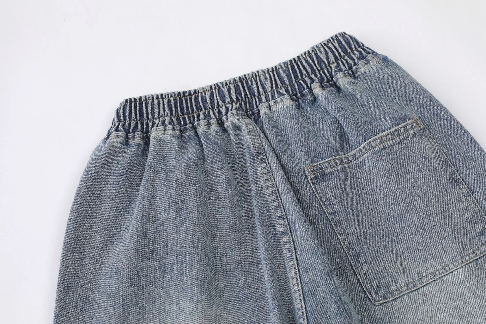 Light Wash | Vintage Casual Denim Shorts