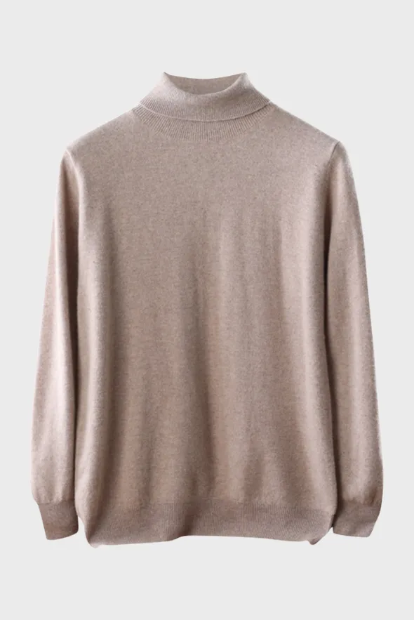 Lofty Turtleneck Cashmere Sweater