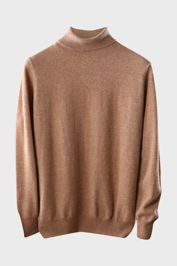 Lofty Turtleneck Cashmere Sweater