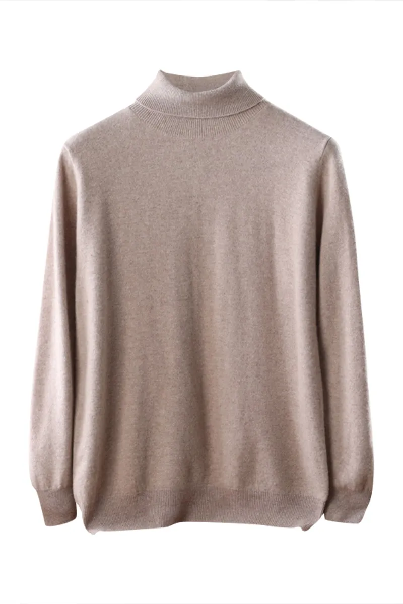 Lofty Turtleneck Cashmere Sweater