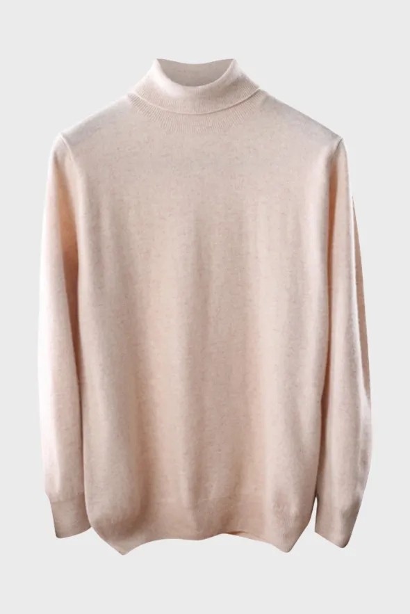 Lofty Turtleneck Cashmere Sweater