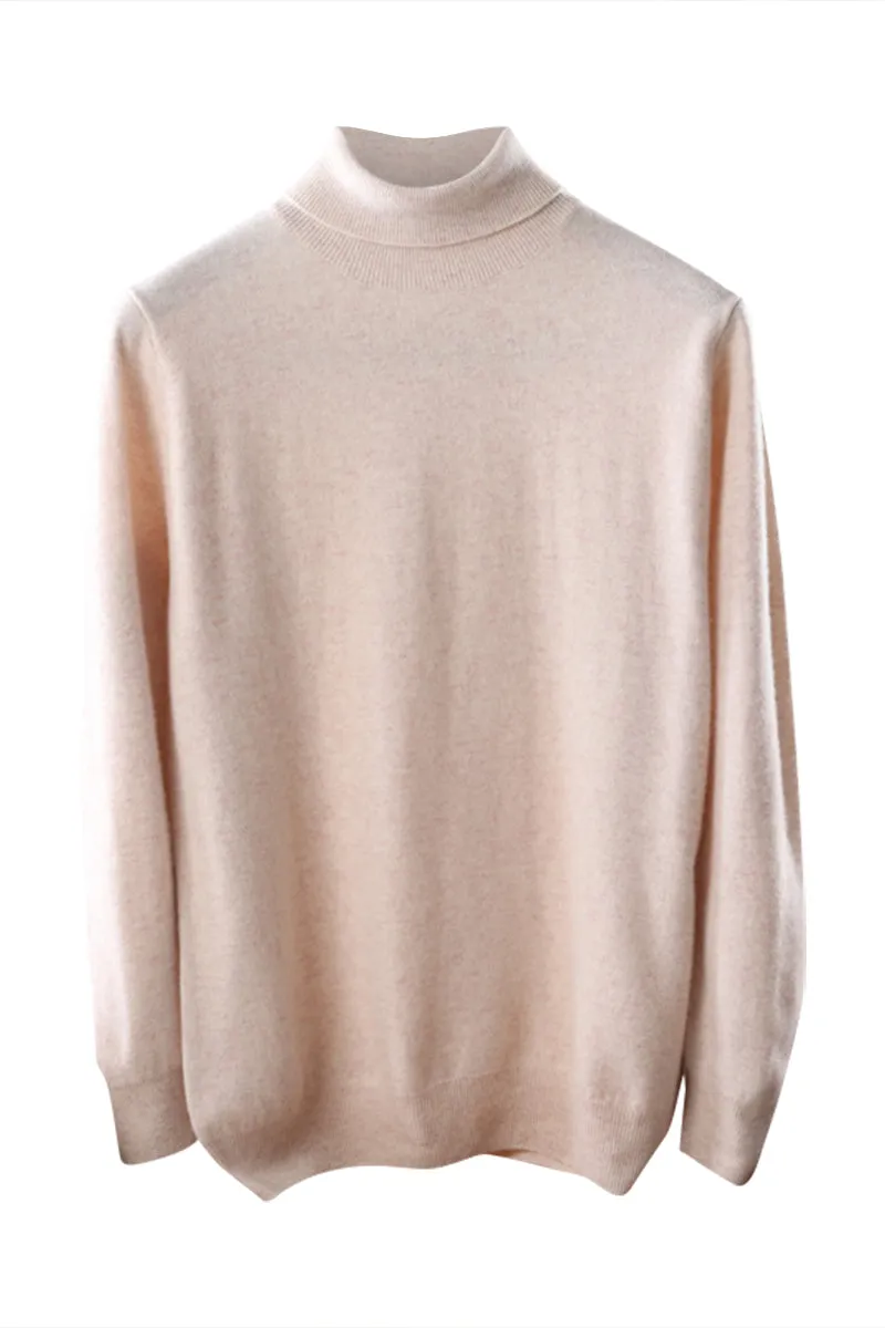 Lofty Turtleneck Cashmere Sweater