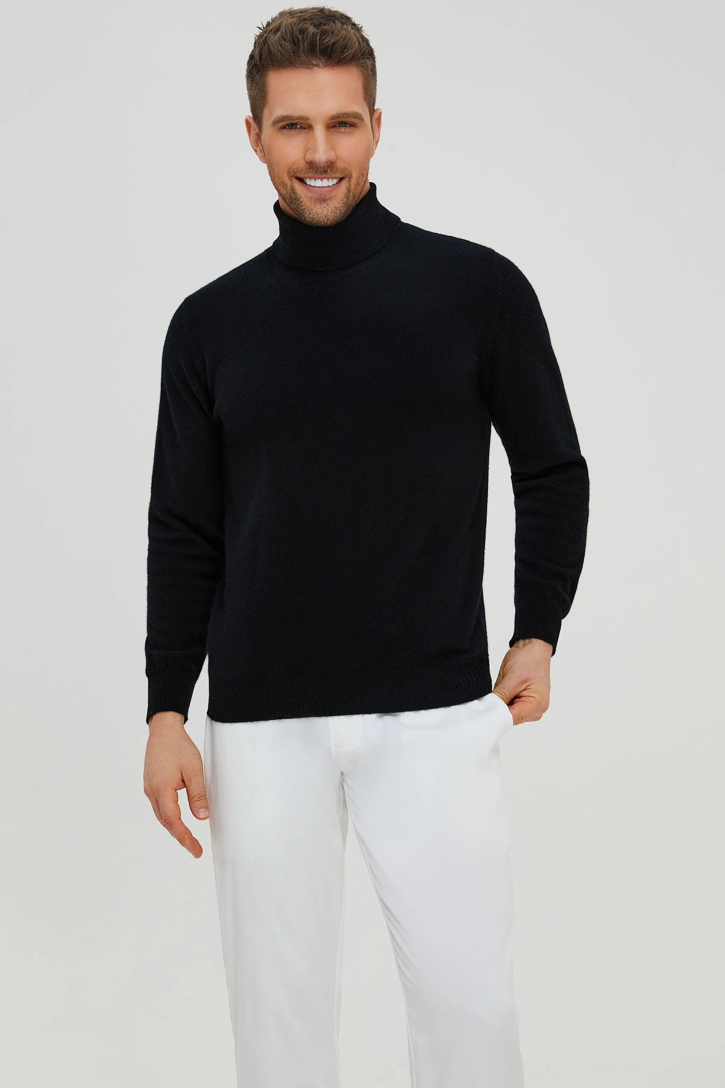 Lofty Turtleneck Merino Sweater