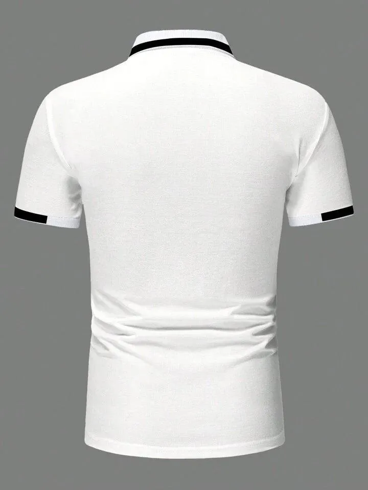 Manfinity Homme Polo Shirt Brooklyn In White