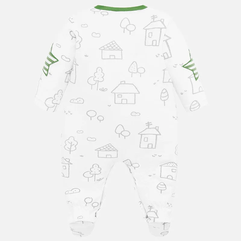 Mayoral Onesie 4pc Pajama Set