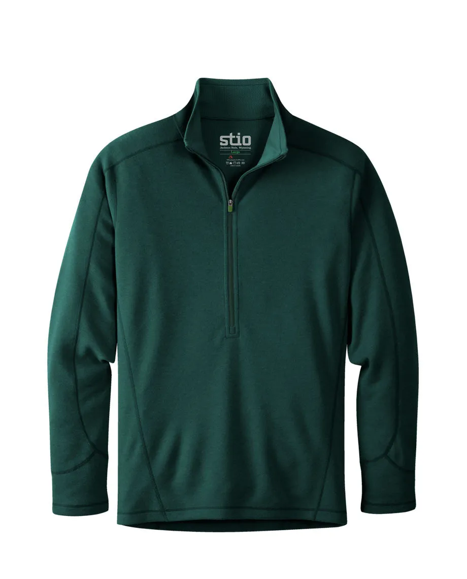 Men's Basis Power Dry® Zip Neck