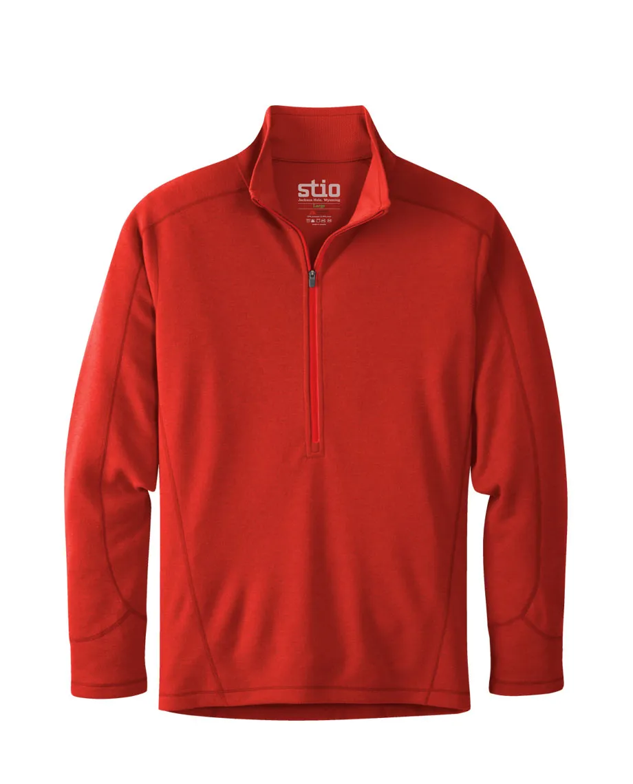 Men's Basis Power Dry® Zip Neck