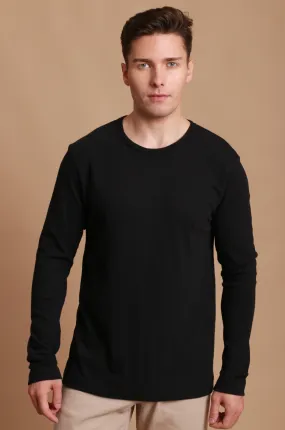 Men's Crew Neck Long Sleeve Shirt