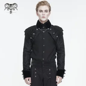 Men's Gothic Tassels Swallow-tailed Jacket