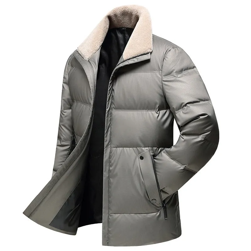 Men's Premium Thicken Business Casual Down Jacket