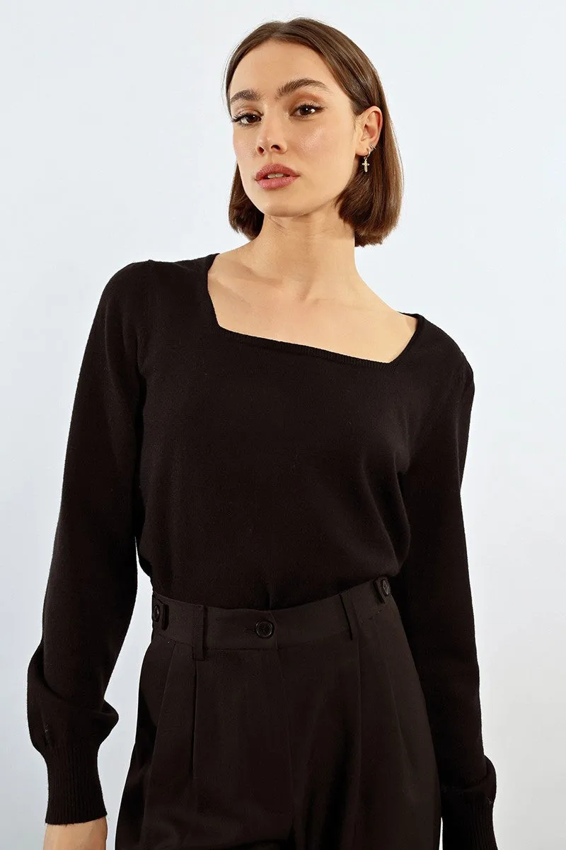 Molly Bracken Square Neck Jumper