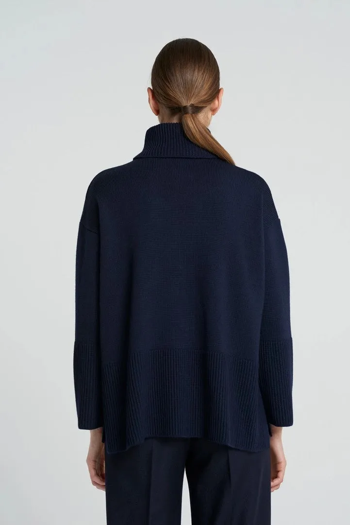 Neffa Wool Turtleneck Sweater - Camel